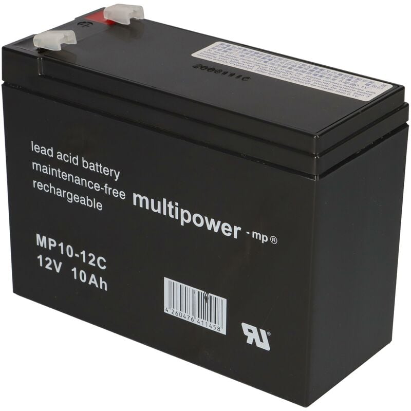 Multipower - Blei-Akku MP10-12C Pb 12V / 10Ah