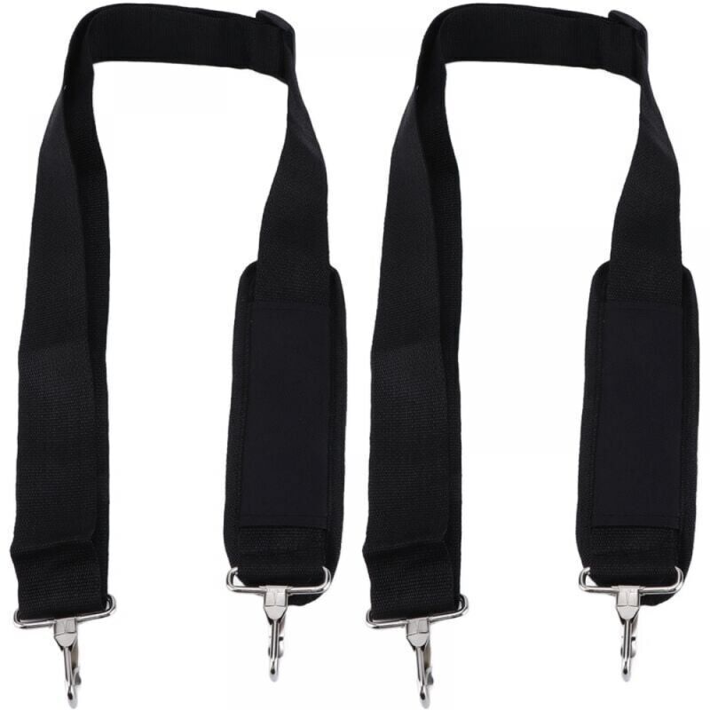 Mumu 2 Stück verstellbarer Rasenmäher-Gürtel, strapazierfähiger Nylon-Laubbläser-Gürtel für den Garten