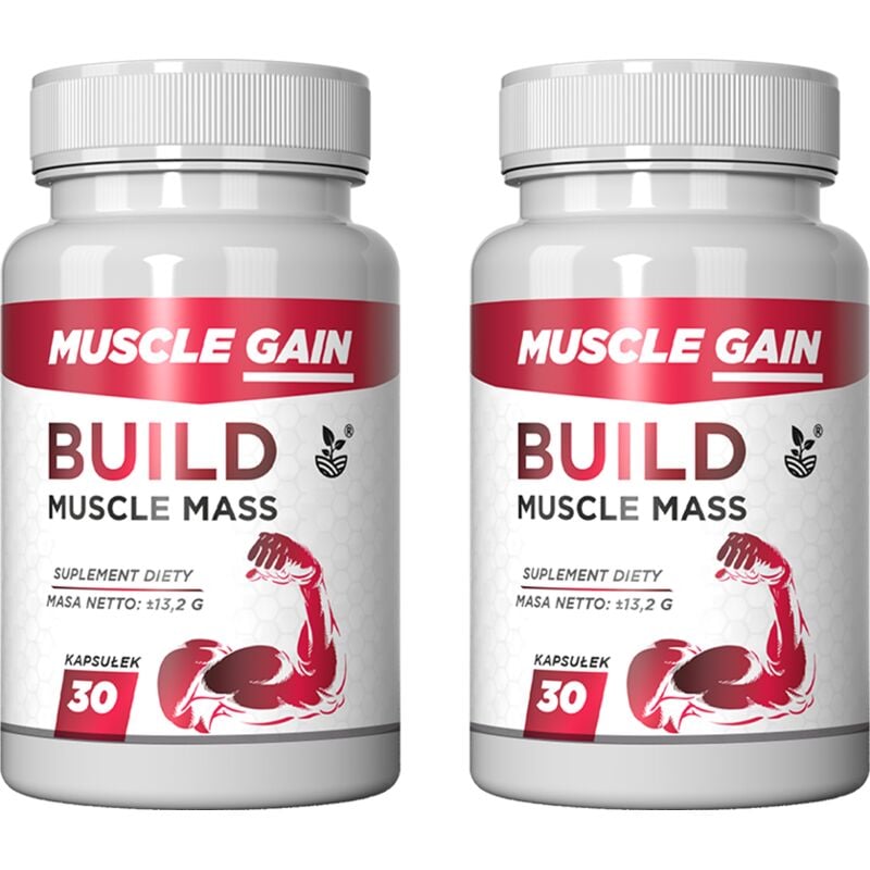 Muscle Gain - Kapseln für Muskelmasse - 60 Kapseln.