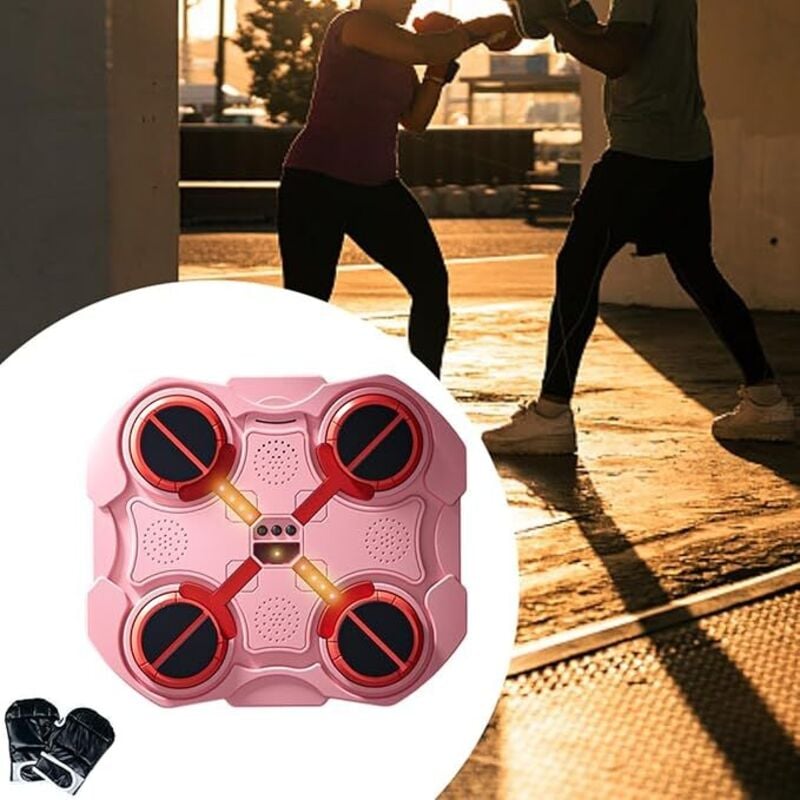 Musik-Boxmaschine, Rhythmus-Wandziel, Boxtrainer, elektronisches Musik-Boxwandziel für Taekwondo, Workout