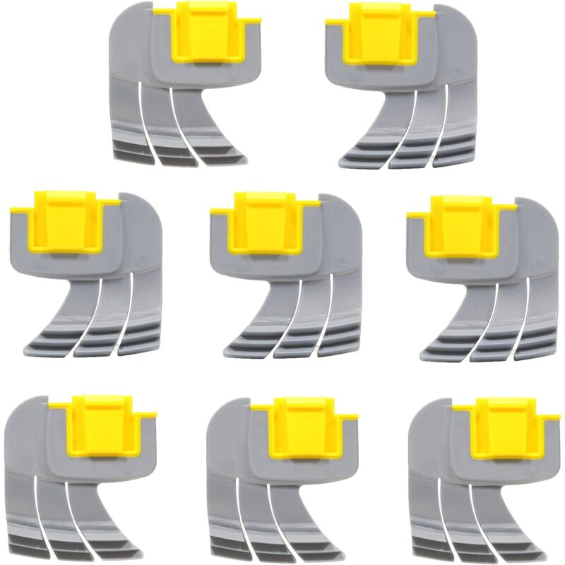 MX8 Elite, MX6 Elite und Maxx Poolreiniger R0714400 Ersatz-Zyklon-Scheuerbürste für Zodiac Polaris MX8 Elite, MX6 Elite und Maxx R0714400 (8er-Pack)