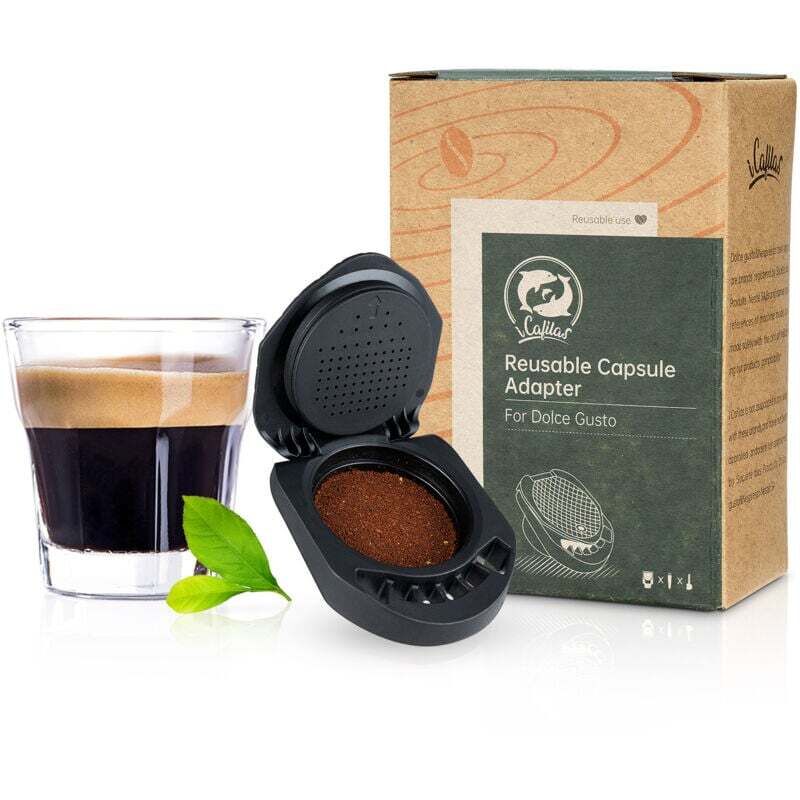 Nachfüllbare Kaffeekapseln für Dolce Gusto, wiederverwendbare Kapsel, Tagesadapter, Umrüstung, kompatibel mit Genio, Zubehör für Kaffeemaschinen