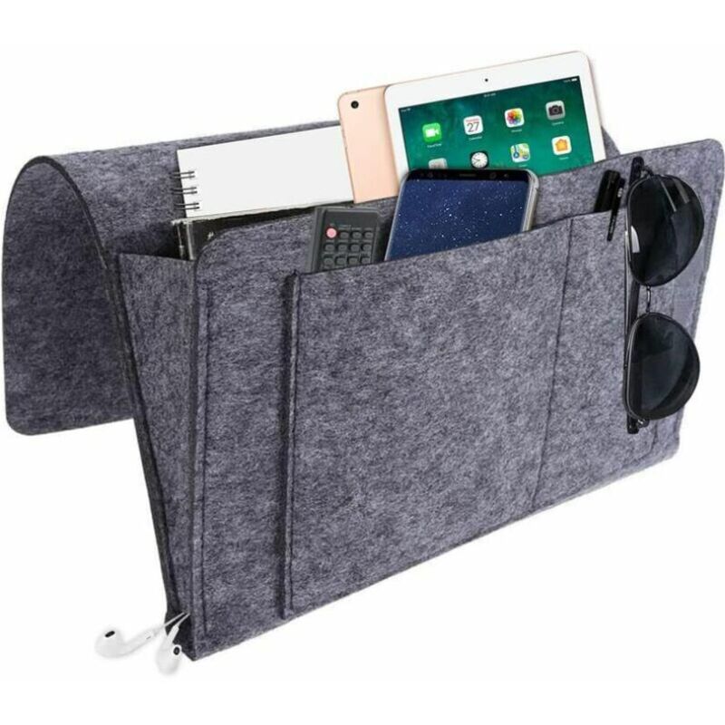 Nachttisch-Organizer, Sofa-Armlehnen-Organizer, Fernbedienungs-Aufbewahrungstasche, Couch-Tasche, Bett-Tasche, Nachttisch-Aufbewahrungstasche,