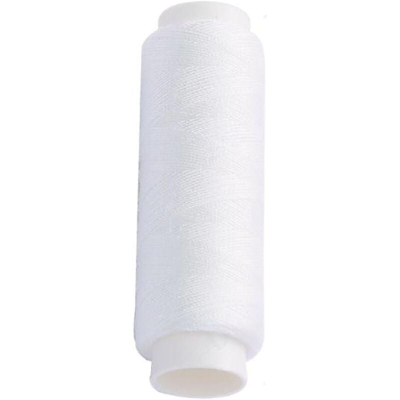 Bluedeer - Nähgarn Weiß, 1 Rolle 110 m Nähgarn für Nähmaschine, Polyester Garn, Universeller Mehrzweckgarn fürs Hand- und Maschinennähen