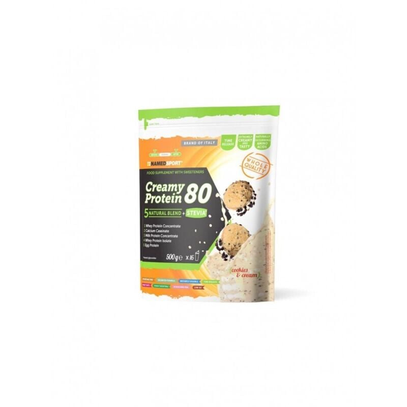 NAMEDSPORT Creamy Protein 80 - Proteinergänzung 500g - Keksgeschmack
