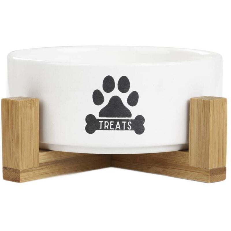 Napf LECKEREIEN für Hunde S mit Bambusboden 13x7 cm 884356