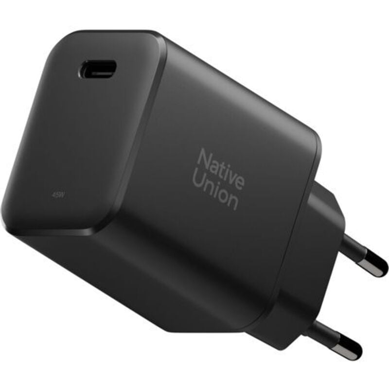 Native Union - 45W usb-c pd Fast GaN Wall Charger Black