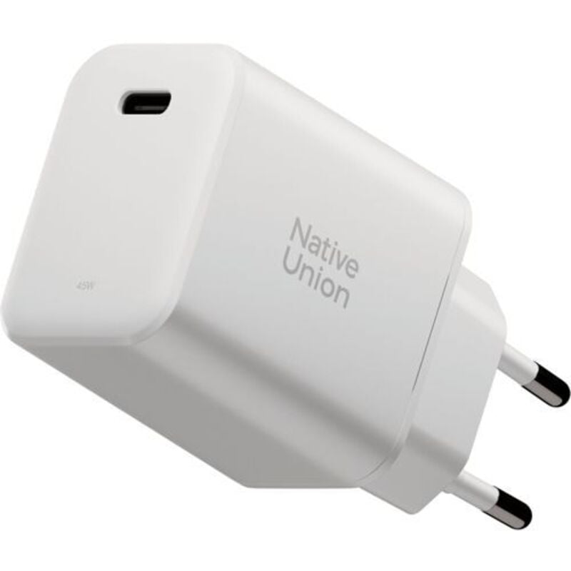 Native Union 45W USB-C PD Fast GaN Wall Charger White