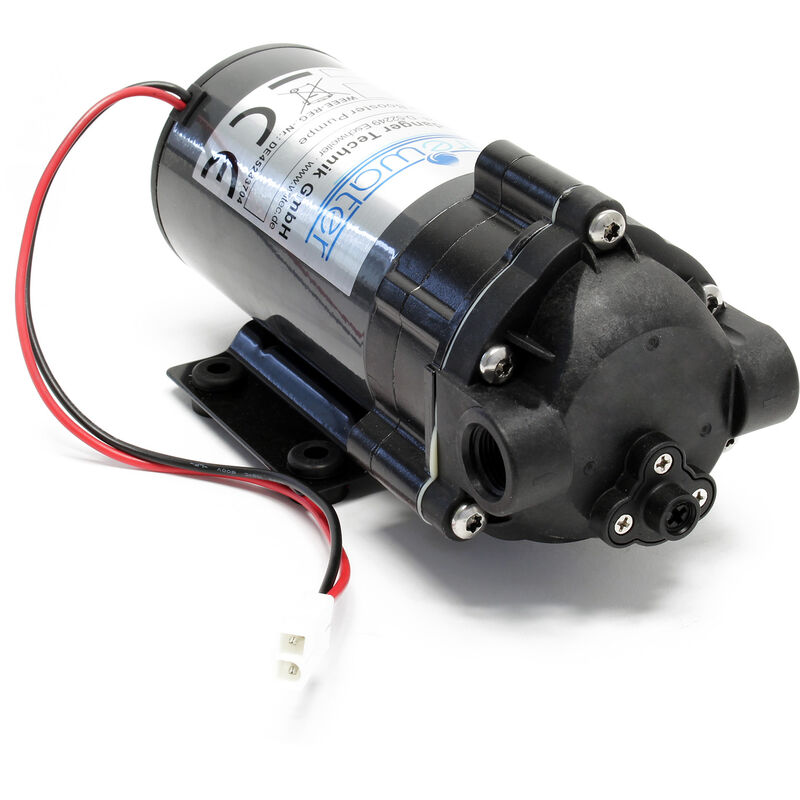 Druckerhöhungspumpe 400 gpd (1514 l), Booster Pumpe 96 w für Umkehrosmoseanlage, Wasser Eingangsdruck 2 bar auf Ausgangsdruck 5 bar - Naturewater
