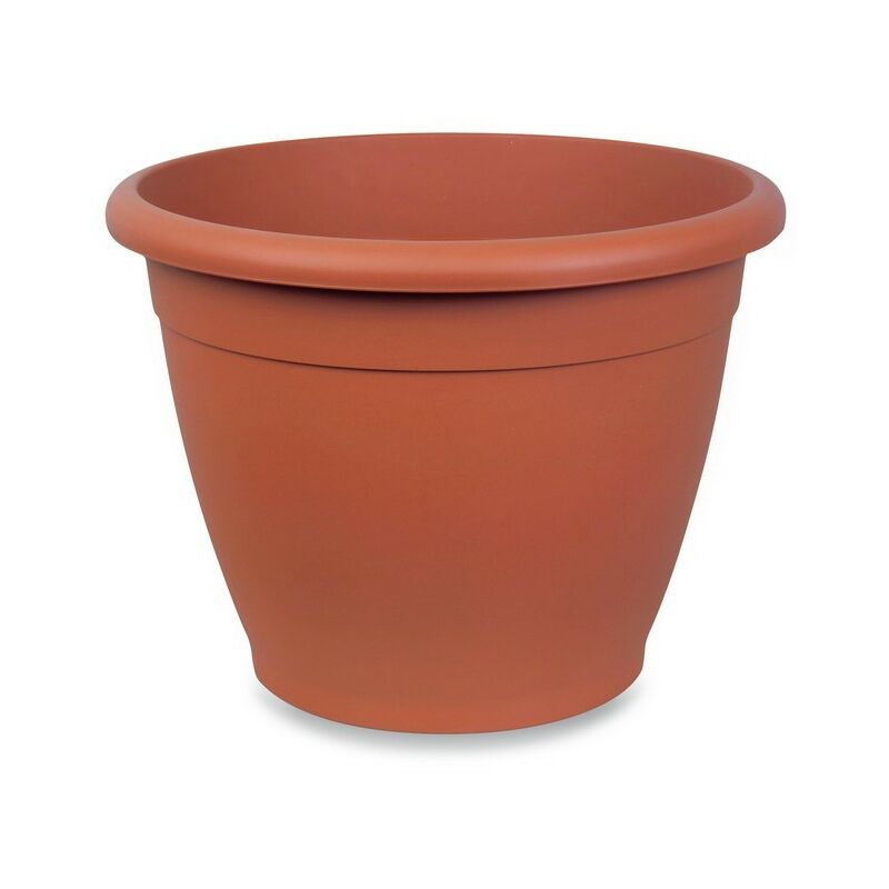 Naxos-Vase 18 cm - Schokolade