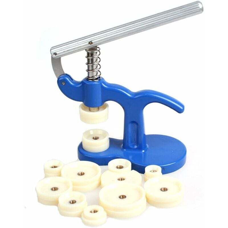 Nazalus-Hot Sale-12 Matrizen Nylon Uhrengehäuse Presse Werkzeug/Uhr Presse Schließen Uhr Gehäuse Zurück