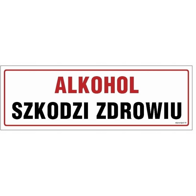 NC043 Alkohol ist gesundheitsschädlich