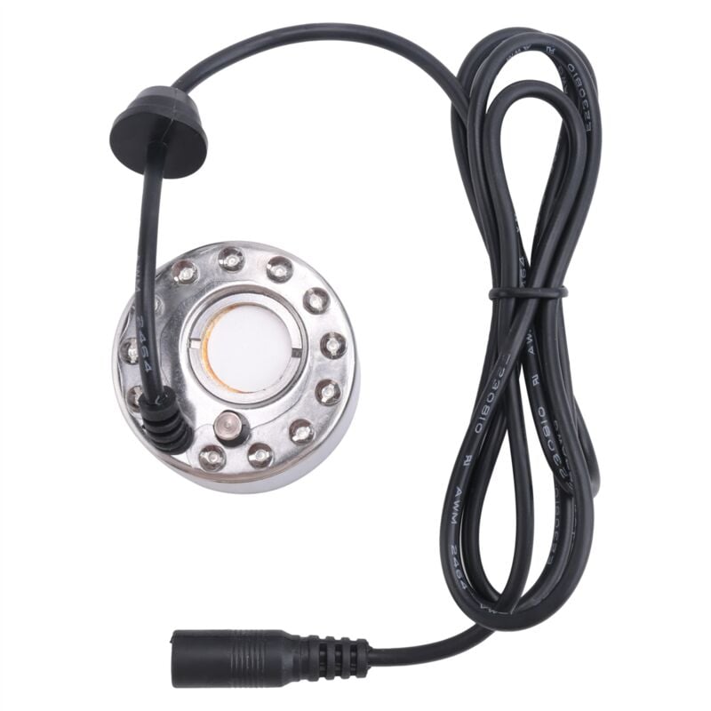 Tlily - Nebelmacher mit LED-Licht, lustiges Aquarium-Zubehör, Dekoration, Mini-Nebelgerät für Reptilien-Terrarium, Brunnen, Pflanzen