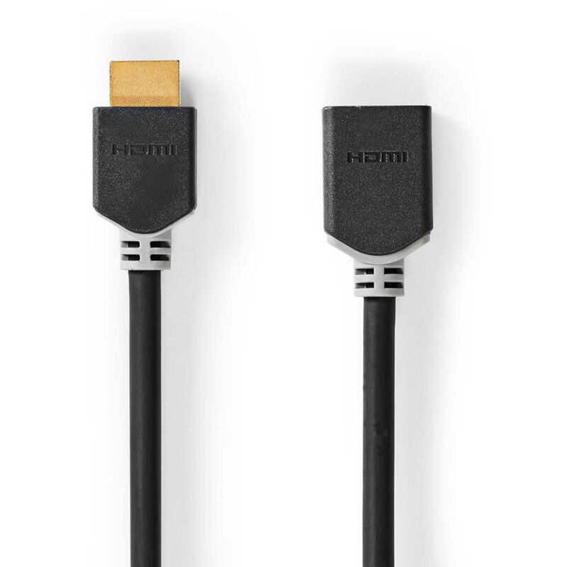 High speed hdmi kabel mit ethernet hdmi kontakt hdmi hona 4k60hz arc 18 gbps 300 m rund pvc antracit lada