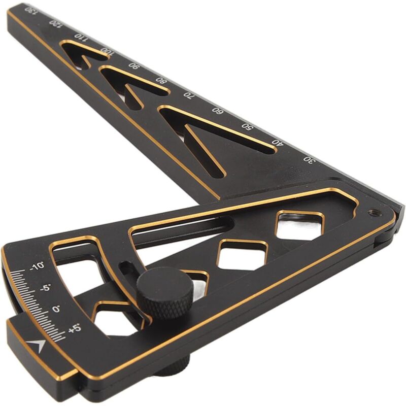 Neigungsmesser für RC-Cars, multifunktionales Fahrhöhenmessgerät, Sturzmesser, verstellbares Felgenhöhenmessgerät für Metallfelgen