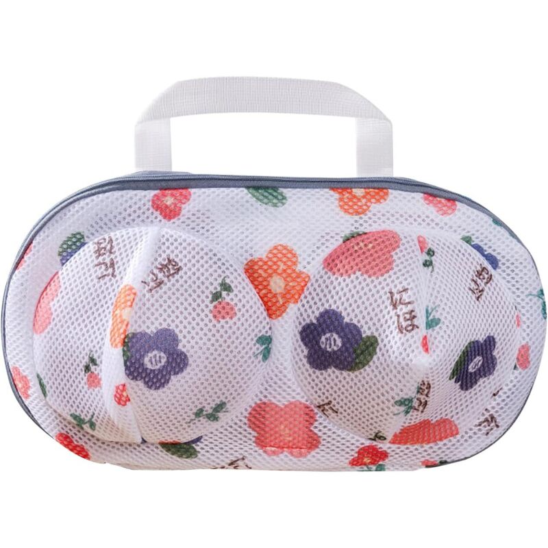 Netzbeutel für Wäsche, BH-Tasche mit extra Kapazität und Reißverschluss für die Waschmaschine, schützendes Unterwäsche-Waschnetz für die Organisation