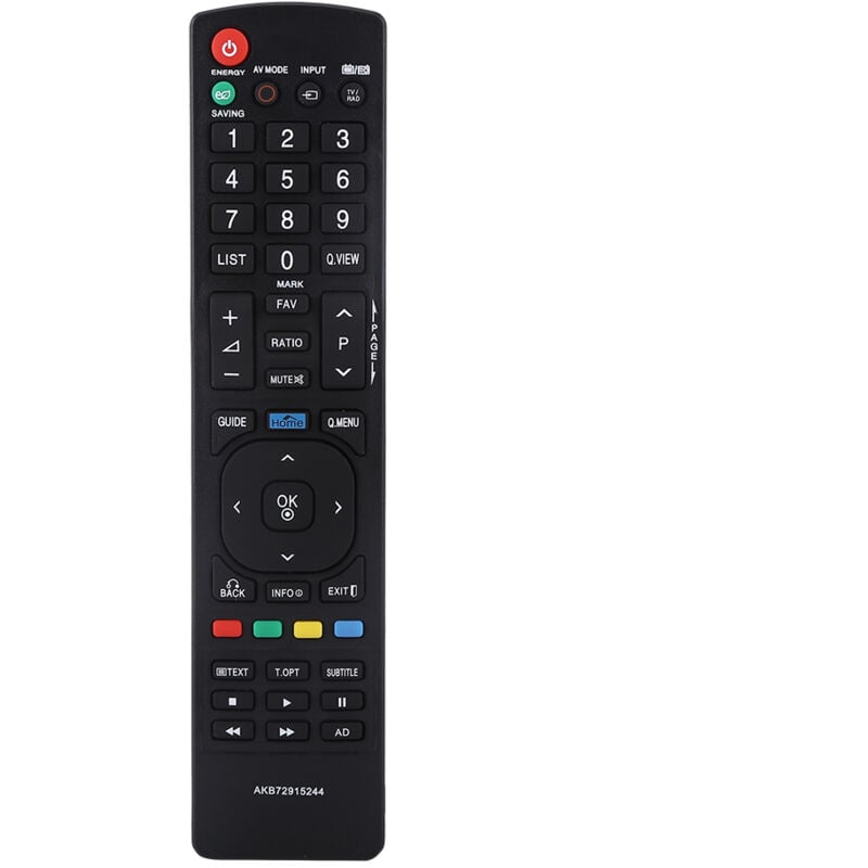Neue schwarze Universalfernbedienung AKB72915244 als Ersatz für LG Smart LCD LED-Fernseher
