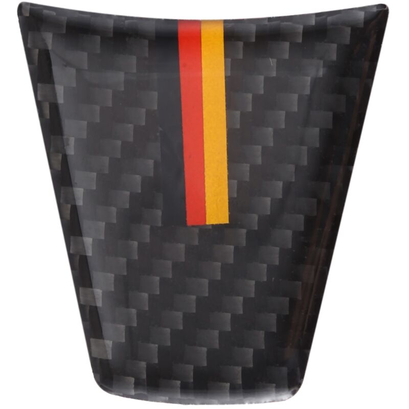 Tlily - Neues Design Lenkrad Carbonfaser-Autoaufkleber für bmw E90 E92 3er-Serie 2006 2007 2008 2009 2010 2011 2012 Auto-Styling (deutsche Farbe)