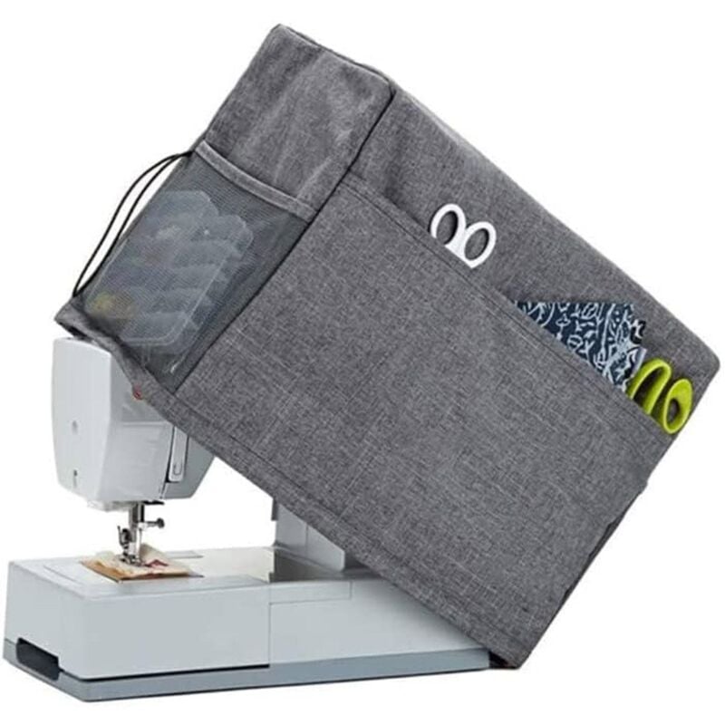 Bluedeer - Nhmaschinenabdeckung Staubschutz Standard-Nhmaschinen grau