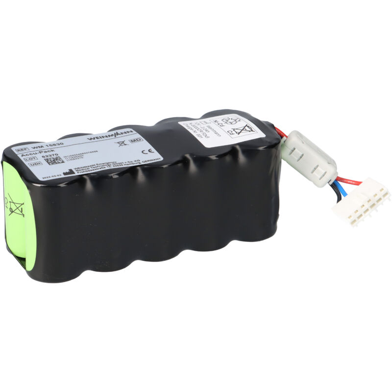 NiCd Akku passend für Weinmann Accuvac Rescue - 12V 3Ah