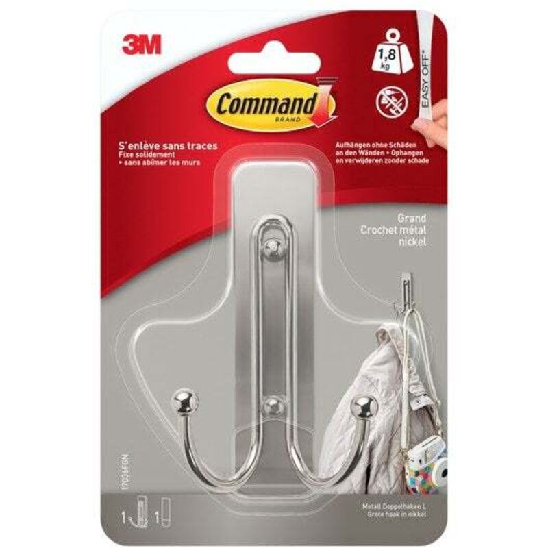 Nickelmetallhaken Große Doppelkontrolle 1,8 kg COMMAND
