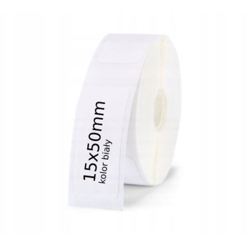 NIIMBOT 15 x 50 mm selbstklebende Thermoetiketten, 130 Stück