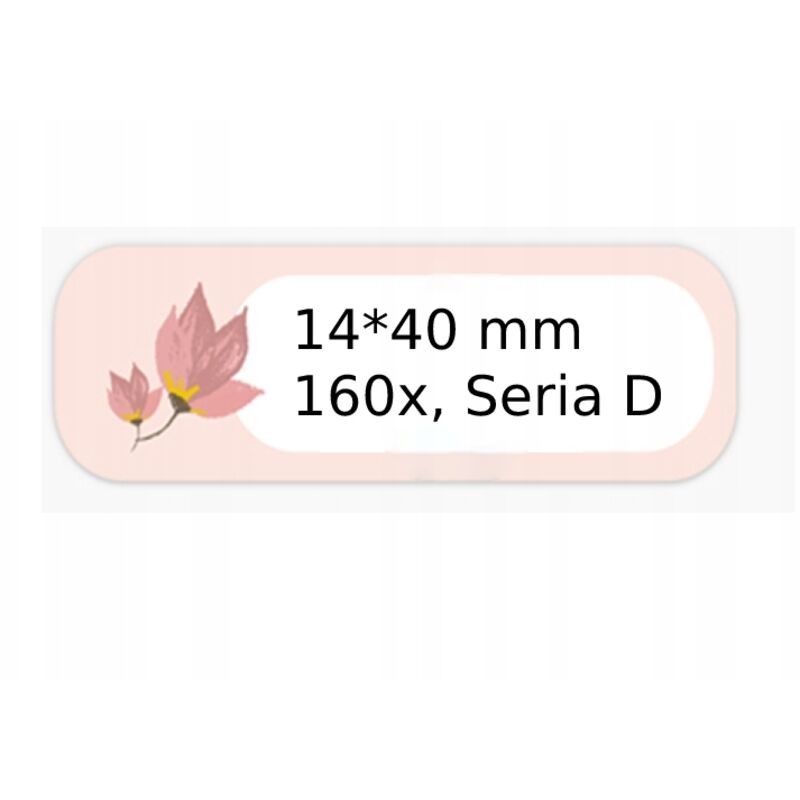 NIIMBOT D-Serie 14 x 40 mm PLANTS2 Selbstklebende Etiketten
