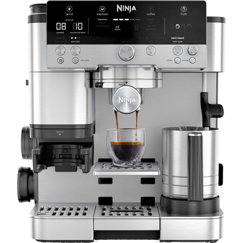 Ninja - Luxe Café Premier ES601EU Silber Kaffeevollautomat