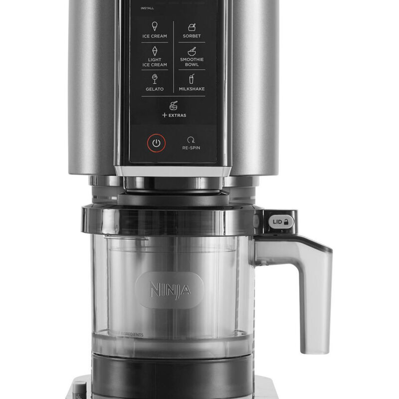 Ninja NC302EU Eismaschine, traditionelle Eismaschine, 473 l, 800 W, Schwarz