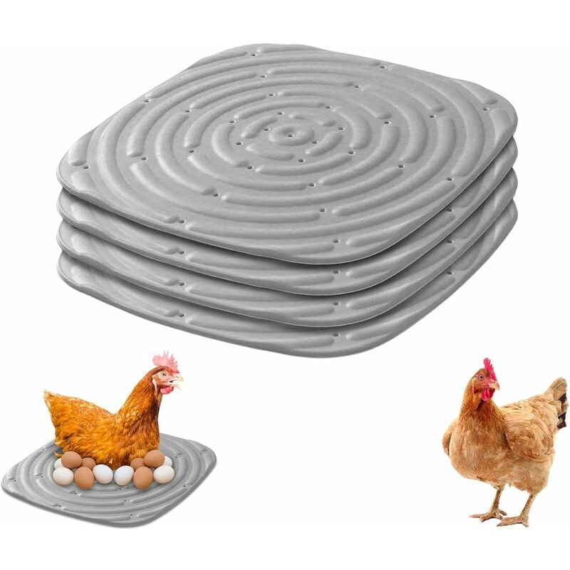 Nistlager – Hühnerstall-Nistmatte für Hühnerställe – wiederverwendbare Hühnerstreu für Hühnerstall, tragbare Hühner-Abwurfboxen-Unterlage für