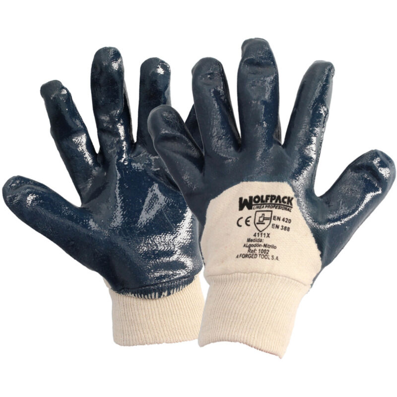 Nitril-/Canvas-Handschuhe Heavy Nimax 10' (Paar)