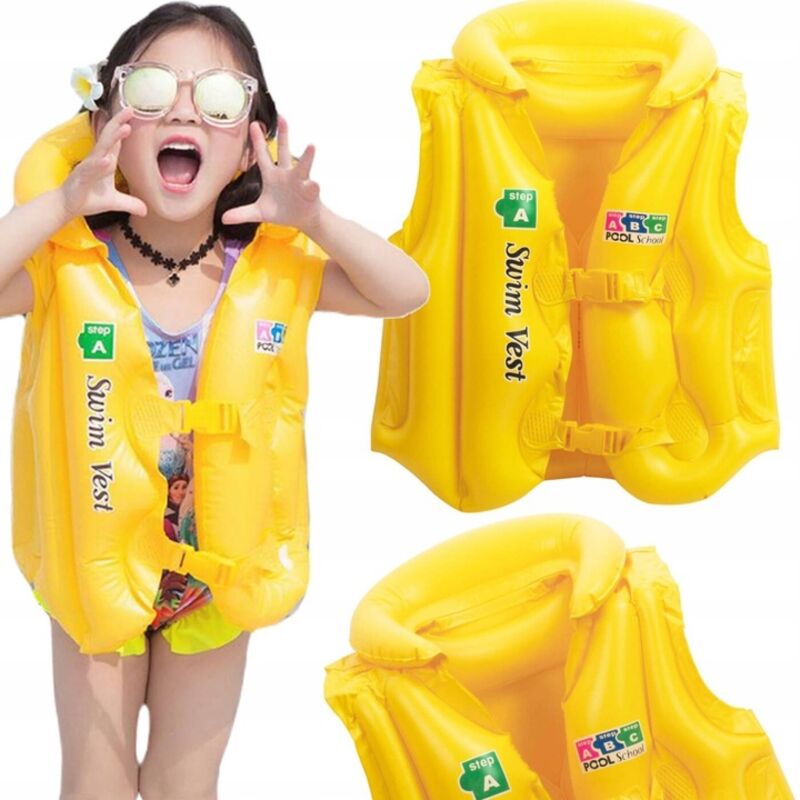 NN71 Aufblasbare Rettungsweste für Kinder zum Lernen