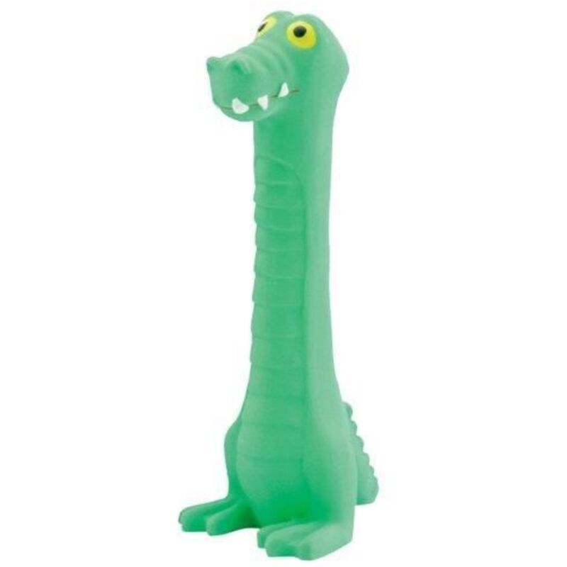 Latex Lulatsch Krokodil Latex, 18 cm Kauspielzeug - Nobby