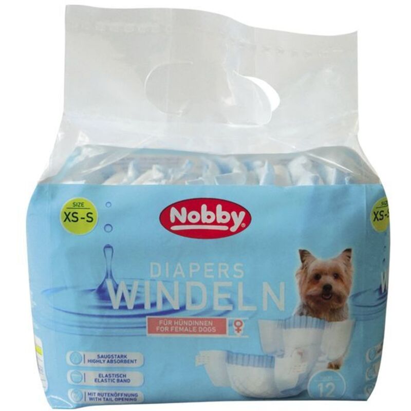 Windeln für Hündinnen Größe xs-s 12 Stück Hundepflege - Nobby