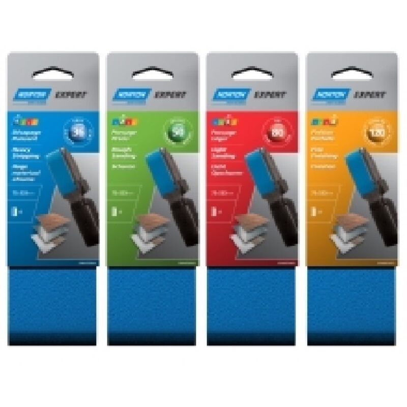 2 Expert Korundstreifen 75 x 457 mm (Korn 36) Norton