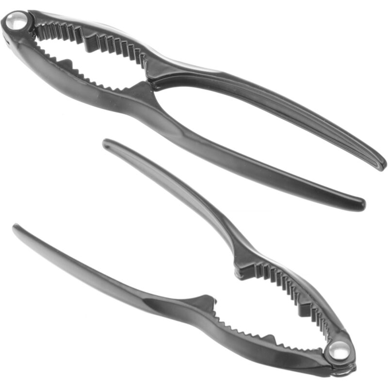 Nuss- und Meeresfrüchte-Knacker, mattschwarz, Schwarz, 155x35mm - Hendi