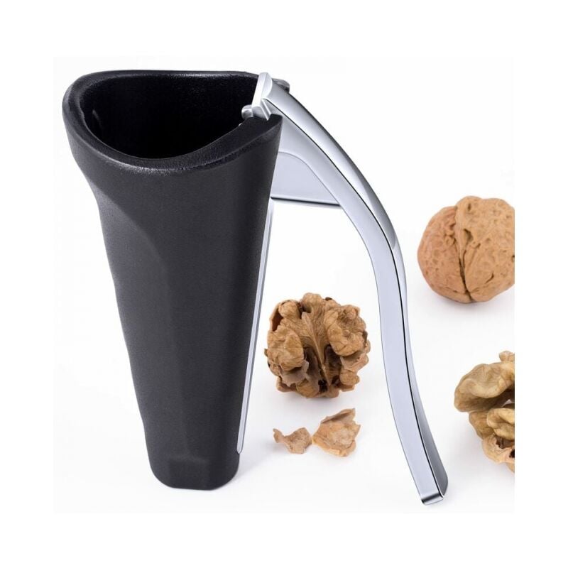 Nussknacker-Werkzeug mit schwarzer Tasche, manuelles Nussknacker-Werkzeug, Nussöffner für Nussknacker, Pekannüsse, Haselnüsse, Mandeln, Walnüsse,