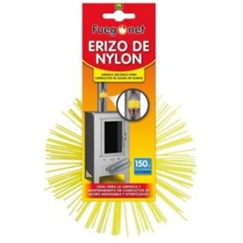 Fuego Net - Nylon Fuegonet Igel Igel fЩr rostfreie und verzinkte Stahlrohre. In der Depotreinigung. 150 mm Durchmesser