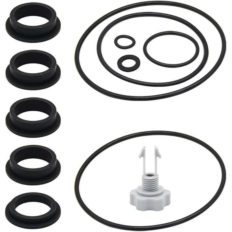 O-Ring-Satz 25013 mit Entlüftungsventil. Ersatzteil für die Sandfilterpumpe von Intex.