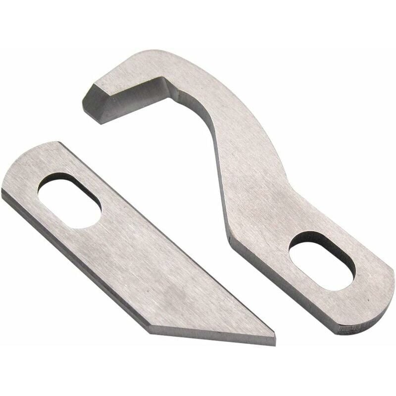 Ober- und Untermessersatz für Overlock-Nähmaschinen, kompatibel mit/als Ersatz für Singer S14-78 und Pfaff Element 1450OL