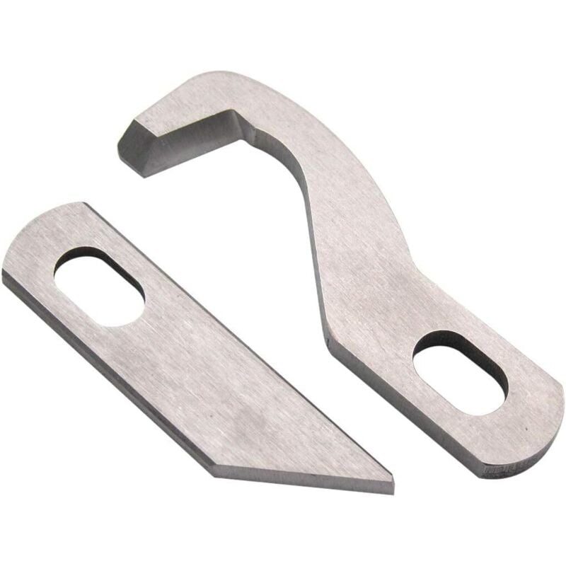 singelock messer ,Singelockmesser, Multifunktions Overlock-Messer Obermesser + Untermesser, Nähmaschine Klinge Haushalts-Overlock Obere und Unter