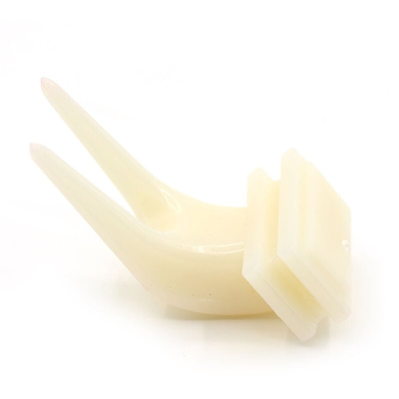 Obstregal für 10 Koi-Karpfen, weißer Apfelständer aus Kunststoff, 1,7 x 4,3 x 3,2 cm, für Papageienfutter