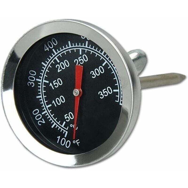 Ofenthermometer aus Edelstahl für Barbecue, Grill und Smoker, Messbereich 50 bis 350 °C, 100 bis 700 ℉ (Typ A 350 °C)