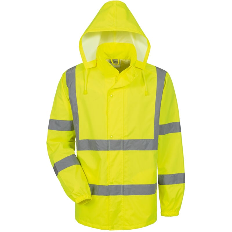 Gr .3XL (66/68) ONNO WARNSCHUTZ-REGENJACKE gelb ONNO HIGH VISIBILITY RAIN JA