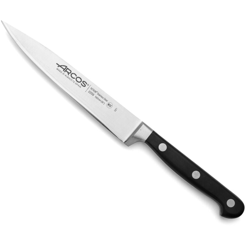 Opera fileting knife 160 mm - Lange, dünne Klinge mit glatter Schneide. Filetiert Fleisch und Fisch und sorgt für einen sauberen Schnitt.