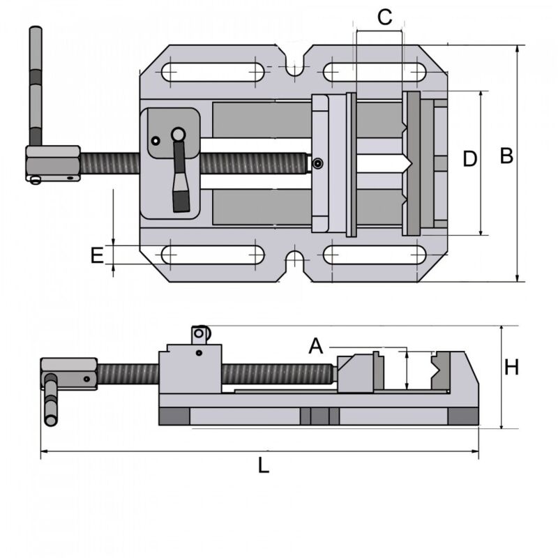Opti Backen-Schnellspanner BSI-Q140 optimale 3000234