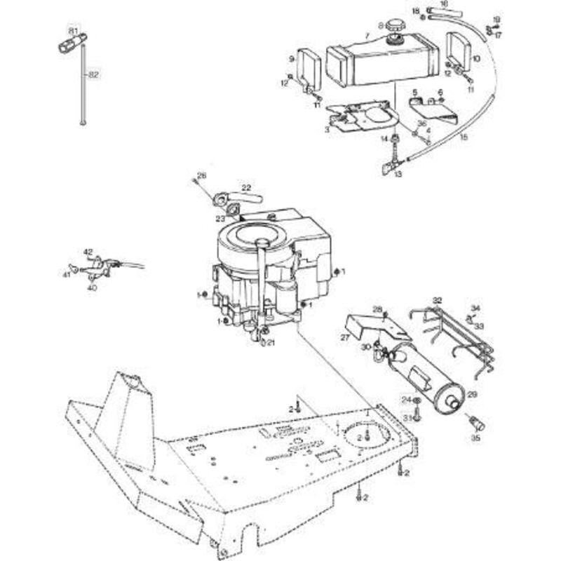 Original Stiga Auspuff – 1134-4954-01