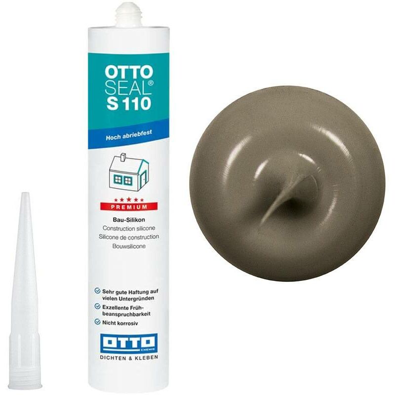 OTTOSEAL S110 Neutral-Silicon 310 ml Betongrau C56