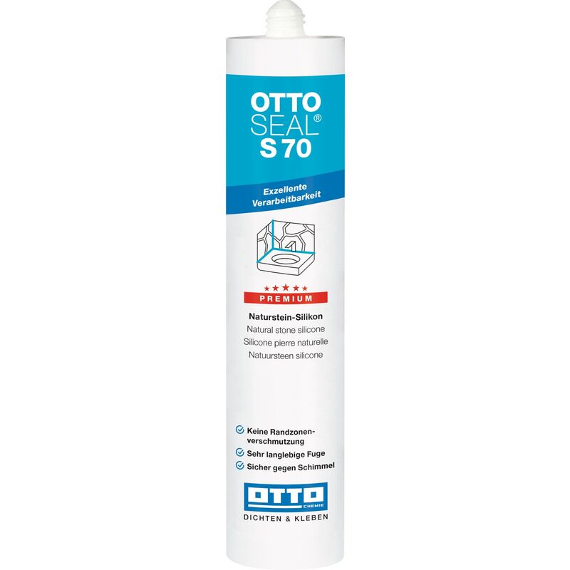 Ottoseal S70 Naturstein-Silicon 310 ml Weiss