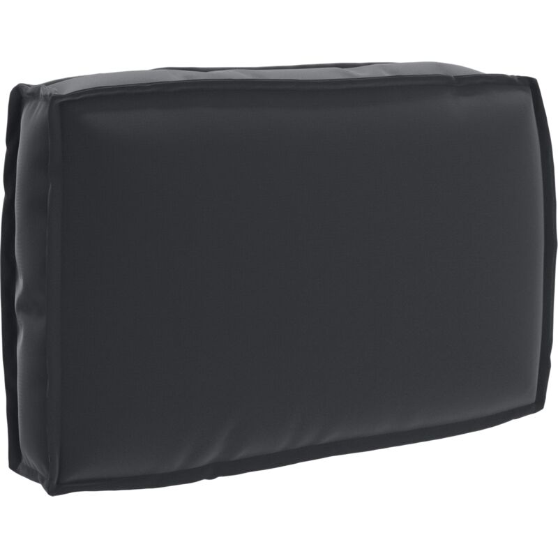 Palettenkissen für Rückenlehne Schwarz 60 x 40 x 12 cm Vidaxl
